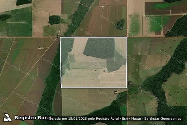 Imagem de satélite de Fazenda Sitião (Lotes 10 e 11 Setor Ribeiralta Gleba Guaporé) / Parte 1