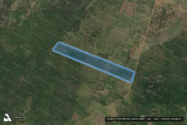 Imagem de satélite de PROJETO DE ASSENTAMENTO POTENGI - LOTE 41 - Parte 1 em Sítio Novo - RN