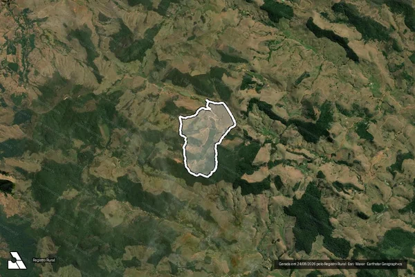 Imagem de satélite de FAZENDA BOM JARDIM - Parcela 2 em Miraí - MG