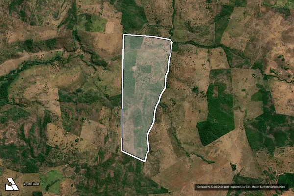 Imagem de satélite de FAZENDA TABOCA - Parte 1 em Estreito - MA