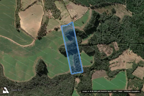 Imagem de satélite de Fazenda Esperança - Faz Esperança em Imbaú - PR