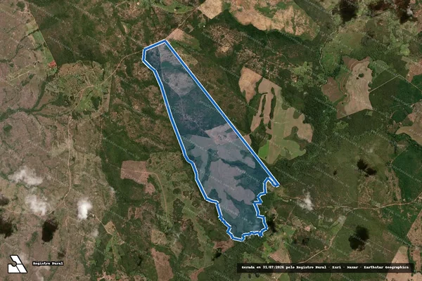 Imagem de satélite de FAZENDA LIMOEIRO BLEBA-A  - 001 em Dianópolis - TO