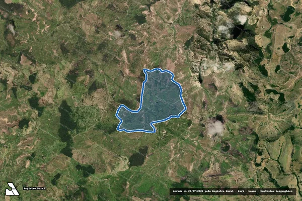 Imagem de satélite de FAZENDA ESTRELA D`ALVA - Parte 1 em Jacinto - MG