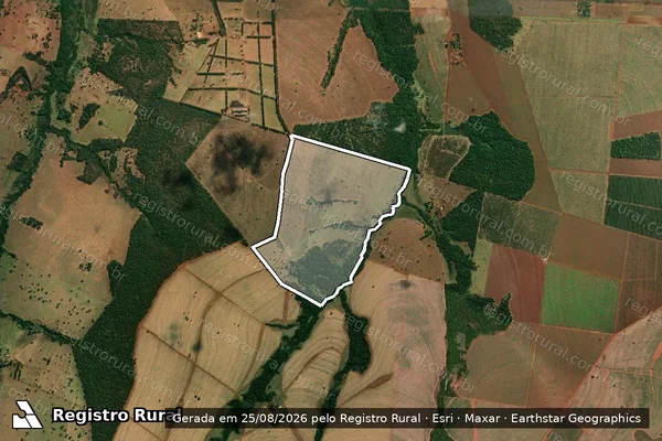 Imagem de satélite de FAZENDA SÃO JOSÉ - Gleba 02 em Ituiutaba - MG