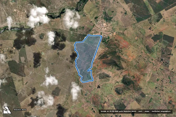 Imagem de satélite de FAZENDA LAREDO - PARTE1 em Marcionílio Souza - BA