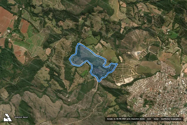 Imagem de satélite de Goiabeiras - PARCELA 1A em Alpinópolis - MG