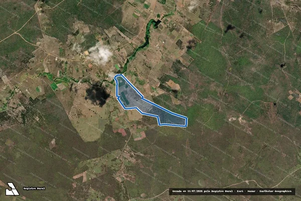 Imagem de satélite de FAZENDA SÃO LORENÇO - Parte 3 em Poções - BA