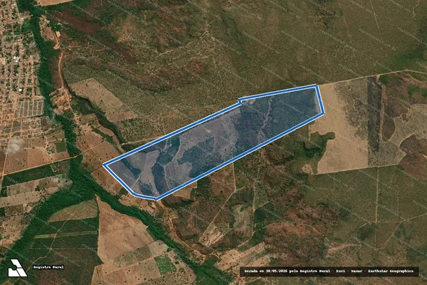 Imagem de satélite de Fazenda Verdes Campos I - Gleba C em Baixa Grande do Ribeiro - PI