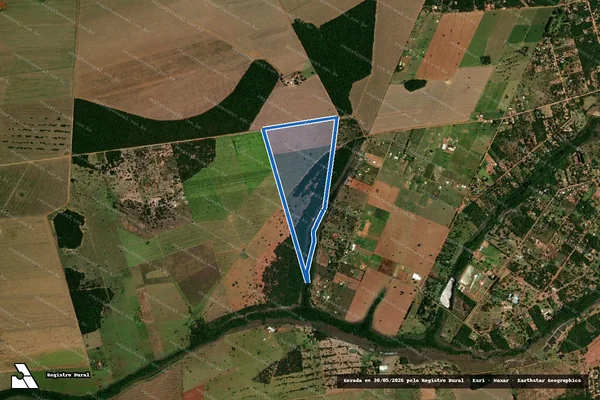 Imagem de satélite de FAZENDA CABECEIRA COMPRIDA - QUINHÃO - "04" em Campo Grande - MS