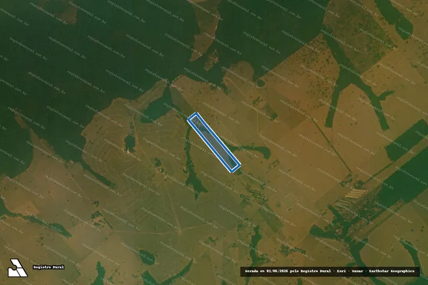 Imagem de satélite de Fazenda Colorado Bandeirantes - Gleba "II" em Tangará da Serra - MT