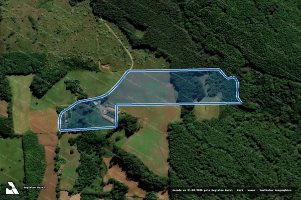 Imagem de satélite de COLONIA DALCIERO - Parte 1 em Catanduvas - SC