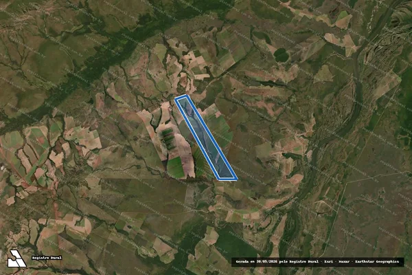 Imagem de satélite de Fazendas Nova Geração ? Unidade Vale do Araguaia - Gleba F em Nova Nazaré - MT