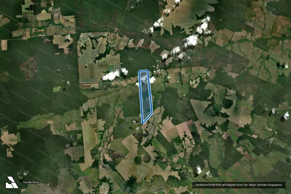Imagem de satélite de FAZENDA MIMOSA em Ulianópolis - PA