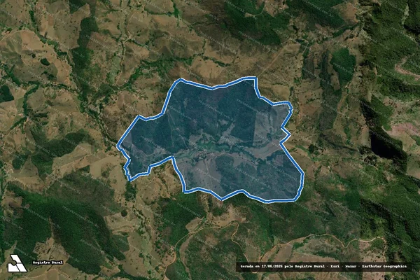 Imagem de satélite de FAZENDA LIMEIRA - Parte 1 em Malacacheta - MG