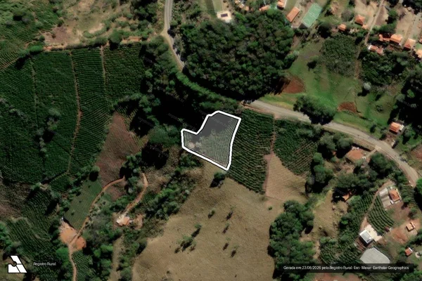 Imagem de satélite de SÍTIO MEIO DA SERRA II - SÍTIO MEIO DA SERRA II em Bueno Brandão - MG