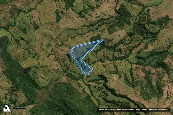 Imagem de satélite de Fazenda São José - Parte 1 em Poxoréu - MT