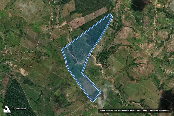 Imagem de satélite de FAZENDA BOA VISTA - GLEBA 02 em Estância - SE