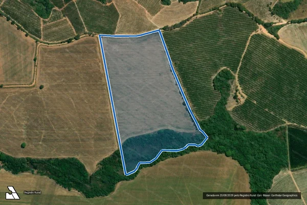 Imagem de satélite de Fazenda Pasto da Tropa - GLEBA 3 em Três Corações - MG