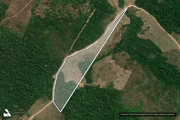 Imagem de satélite de / LOTE 439 - FAZENDA ALVORADA I
