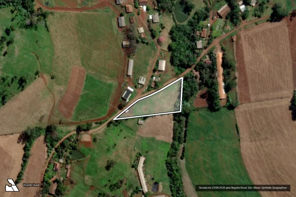 Imagem de satélite de MAT.: 14032/14112 - Parte 1 em Águas de Chapecó - SC