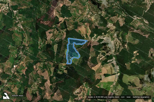 Imagem de satélite de Fazenda Saude - GLEBA 2B em Venda Nova do Imigrante - ES