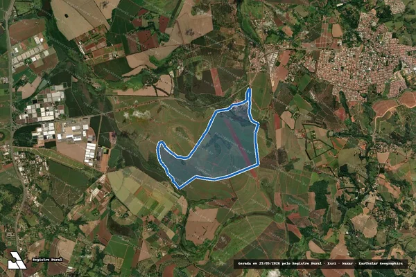 Imagem de satélite de Fazenda Anhumas - Fazenda Anhumas (Gleba 6) em Santo Antônio de Posse - SP