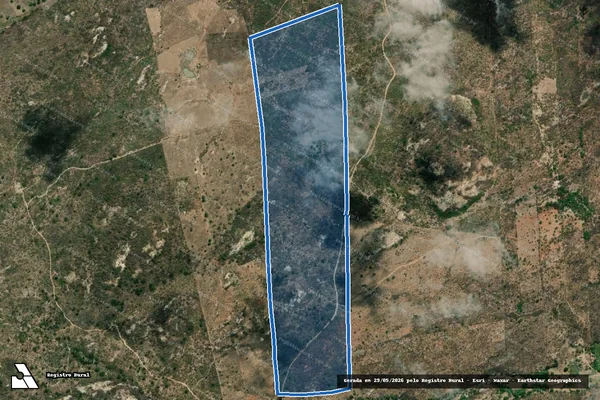 Imagem de satélite de SITIO BARRA GRANDE - Parcela 1 em Jataúba - PE