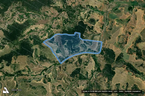 Imagem de satélite de Fazenda Conquista - Parcela I em Carlos Chagas - MG