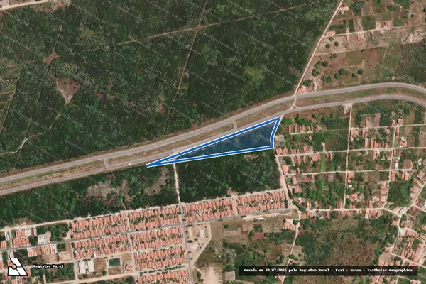Imagem de satélite de Fazenda Júlio - Fazenda Júlio ? GLEBA 02 em Itapipoca - CE