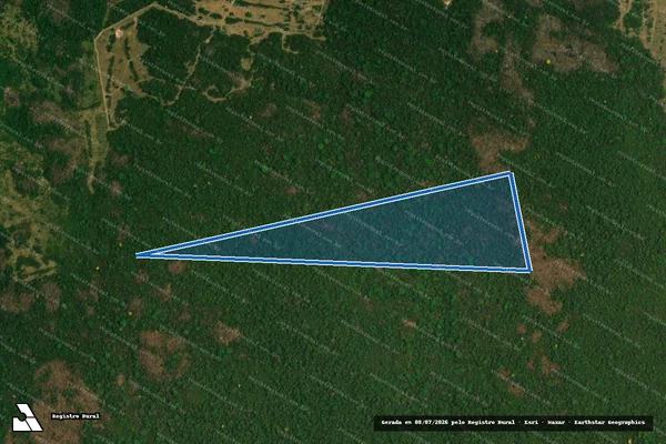 Imagem de satélite de Fazenda Índio - FAZ. SãO FRANCISCO em Terra Nova do Norte - MT