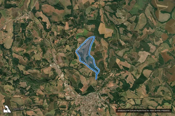 Imagem de satélite de ANGOLA - Parte 1 em Campanha - MG