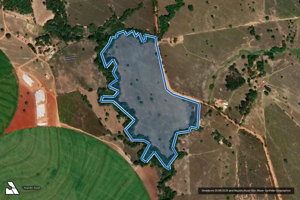 Imagem de satélite de FAZENDA PICO - GLEBA 02 em Unaí - MG