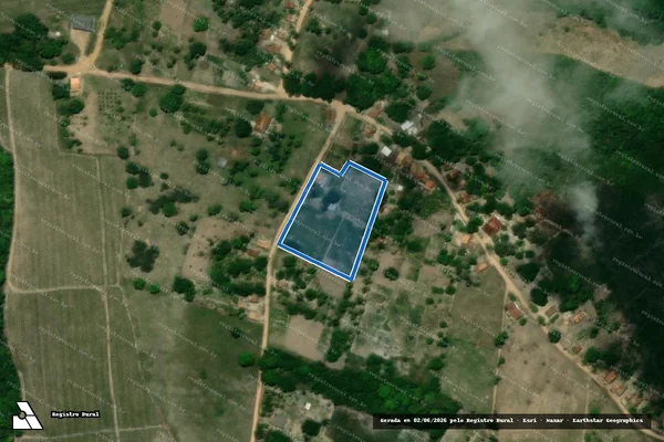 Imagem de satélite de SITIO SAO JOAO - Parte 1 em Itaporanga d'Ajuda - SE