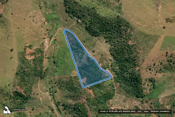 Imagem de satélite de Lote 23 - Gleba A - Projeto de Assentamento Santa Martha - Parte 1 em Frei Inocêncio - MG