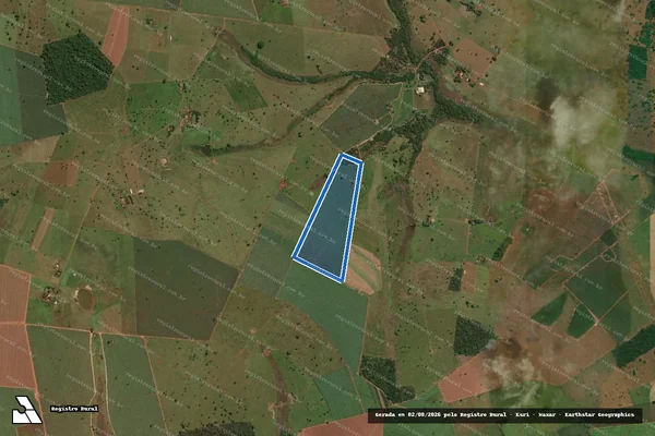 Imagem de satélite de Fazenda Monte Alto - Parte 1 em Iturama - MG