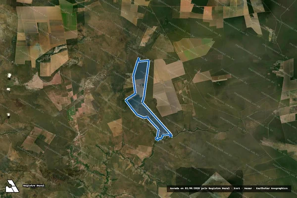 Imagem de satélite de Fazenda Lagoa Velha - Fazenda Lagoa Velha em Baianópolis - BA