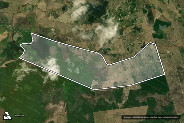 Imagem de satélite de Associação Benu Lago - 01 em São Mateus do Maranhão - MA
