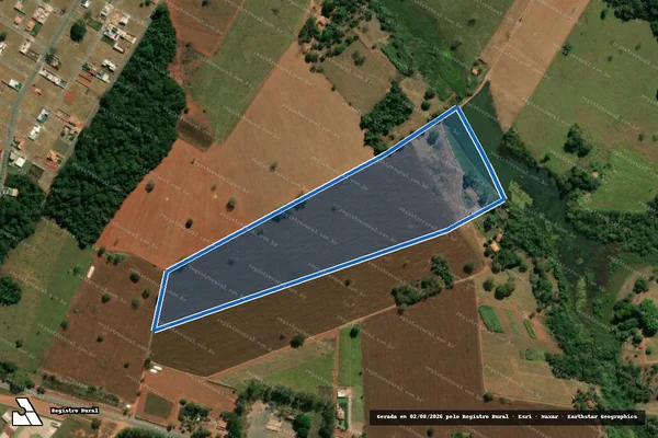 Imagem de satélite de FAZENDA SANTA BARBARA DE BAIXO - Parte 1 em Santa Bárbara de Goiás - GO
