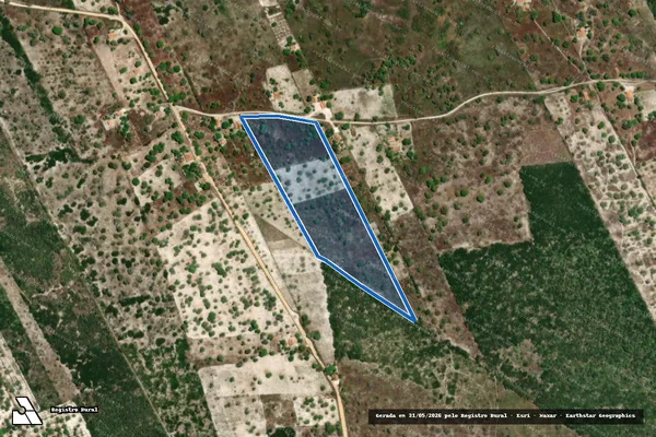 Imagem de satélite de SITIO JOÃO HILÁRIO DE SOUZA ? 3053 - Parte 2 em Beberibe - CE