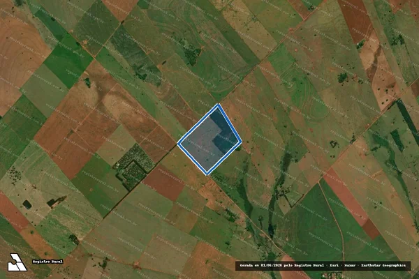 Imagem de satélite de Estancia Oliveira 5 - ESTANCIA OLIVEIRA 5 em Euclides da Cunha Paulista - SP