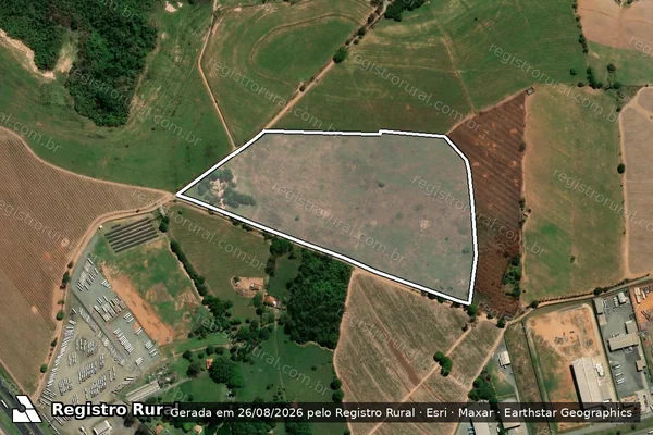 Imagem de satélite de Sítio São Nicolau - Parcela 1 em Limeira - SP