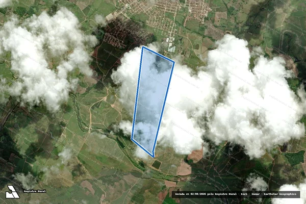 Imagem de satélite de FAZENDA ESTRELA - Parte 1 em Itapororoca - PB