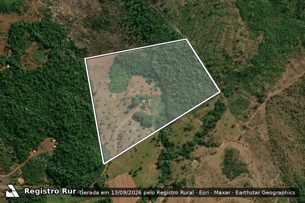 Imagem de satélite de CHÁCARA ABC - Parte 1 em Floresta do Araguaia - PA