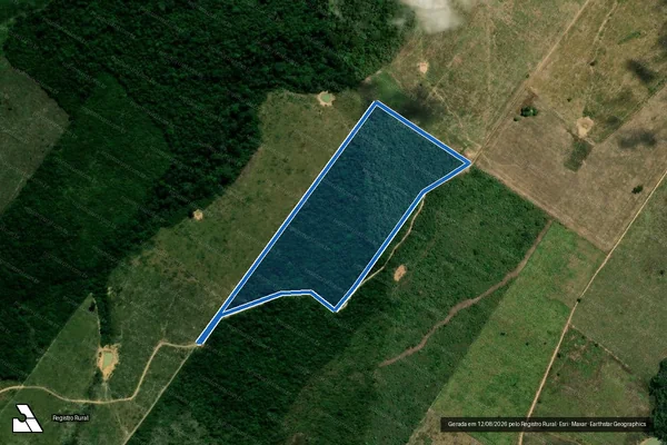 Imagem de satélite de Lote 62-Fazenda Presente de Deus-P. A. São Raimundo / Lote 62-P1