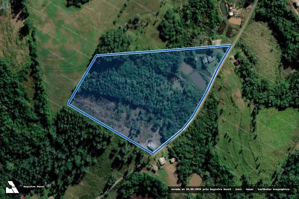 Imagem de satélite de Projeto de Assentamento Capela / Parcela 13A - Parcela 13A em Nova Santa Rita - RS
