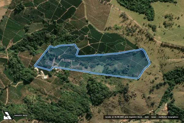 Imagem de satélite de SÍTIO RANCHO ALEGRE - SÍTIO RANCHO ALEGRE em Espírito Santo do Pinhal - SP