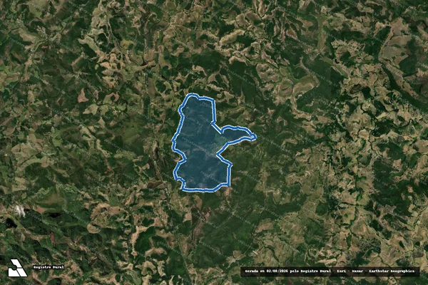 Imagem de satélite de Fazenda Barro Preto - Parcela I em Teófilo Otoni - MG