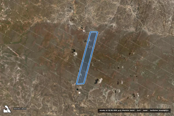 Imagem de satélite de Fazenda Cruzeiro em Casa Nova - BA