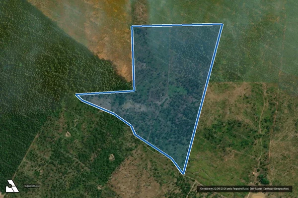 Imagem de satélite de FAZENDA OLHO D`AGUA - Parte 1 em Senador Alexandre Costa - MA