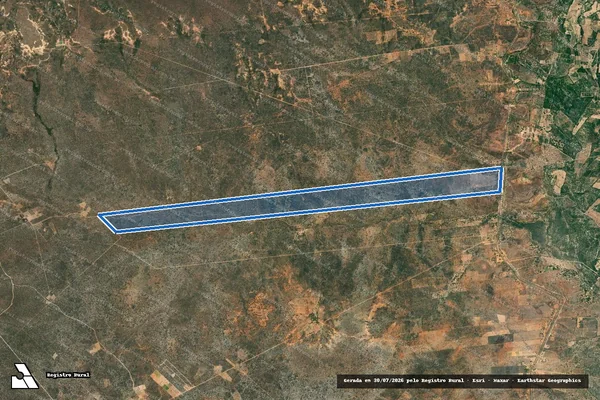 Imagem de satélite de FAZENDA BANDARRA - Parcela 1 em Ibimirim - PE
